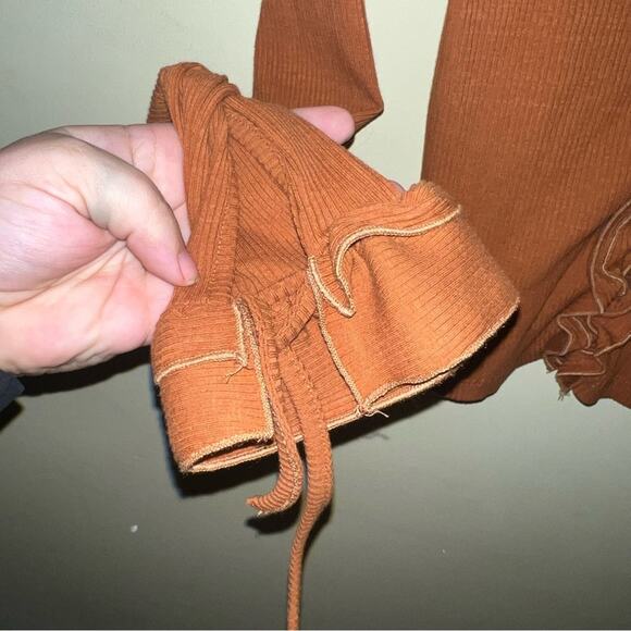 NWT ANTHROPOLOGIE MAEVE ruffle bohemian detail blouse M - Picture 3 of 5